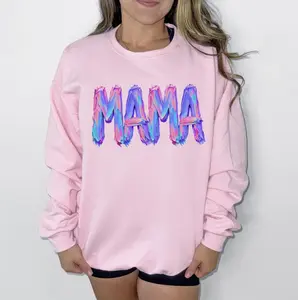 Painted Stroke Mama Sweatshirt or T-Shirt, DTG Printed