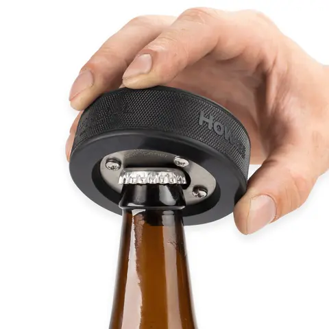 Hockey Puck Bottle Opener