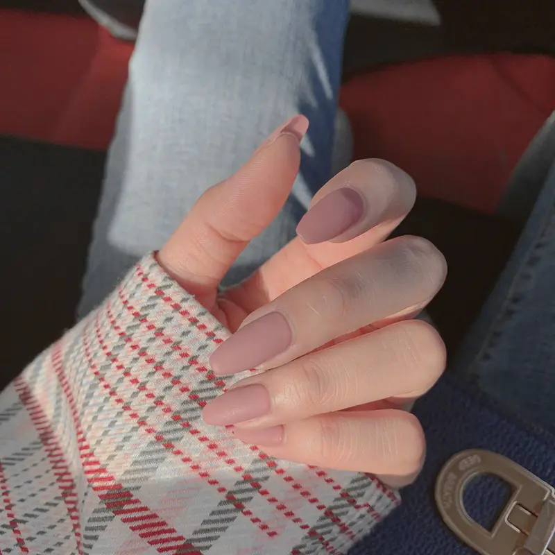 Nude Pink Press-On Nails