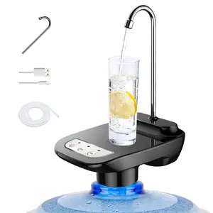 Low Noise USB Charging Automatic Water Dispenser Pump Portable Electric Water Bottle Pump for Home Office Kitchen