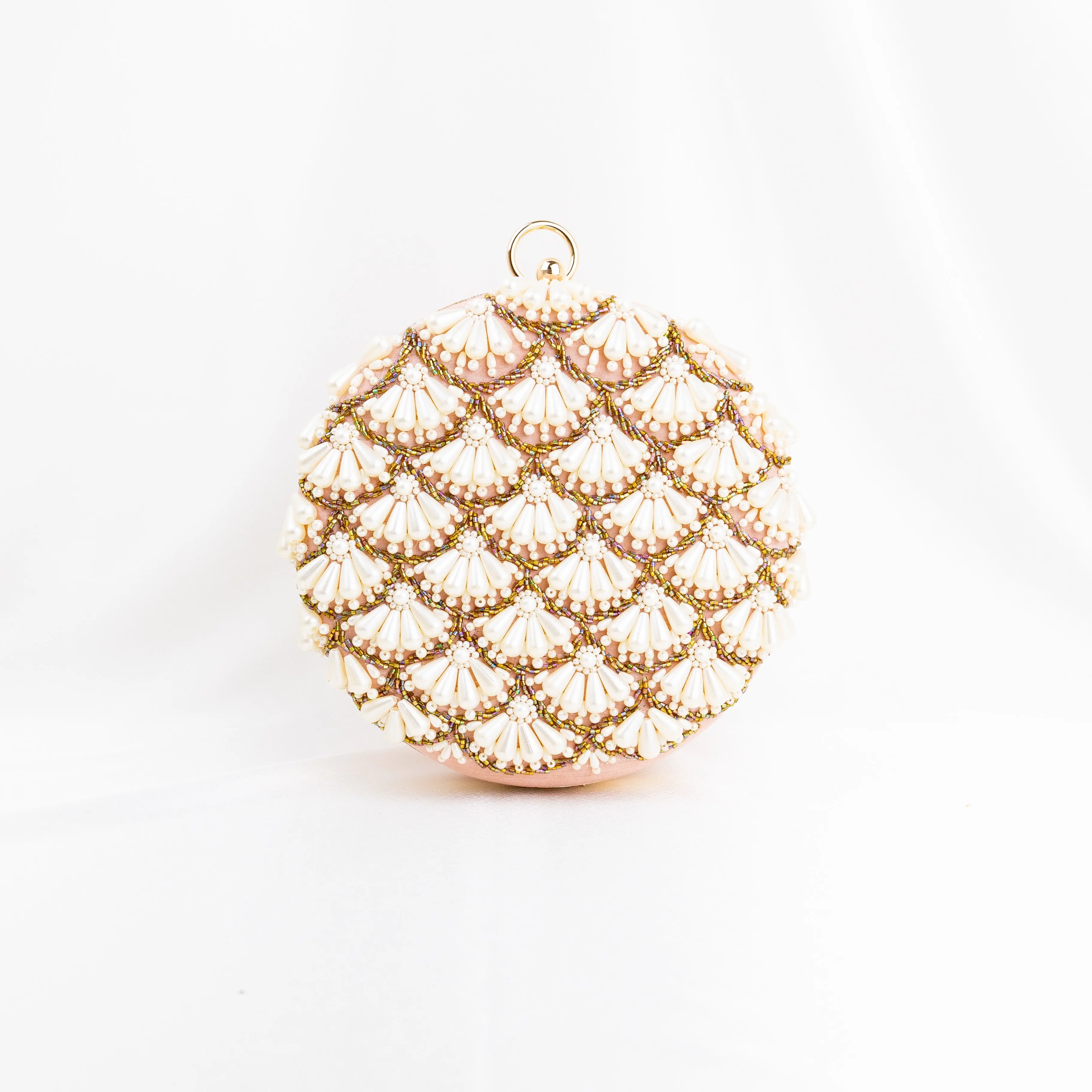 Pearl Rose Clutch