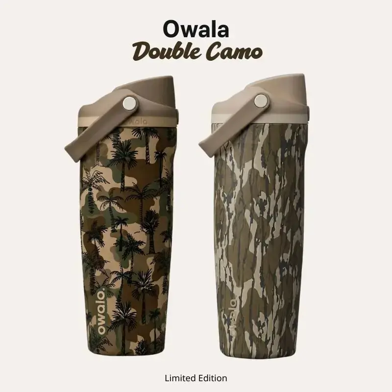[Best Seller] Owala Mossy Oak Camo 30oz Freesip Sway Tumbler with 24-hour insulation and lockable lid, Suitable For Travel, Outdoor, Gift For Him, SoHo Chic, camping essentials, travel essentials,  back to school,  back to school shopping
