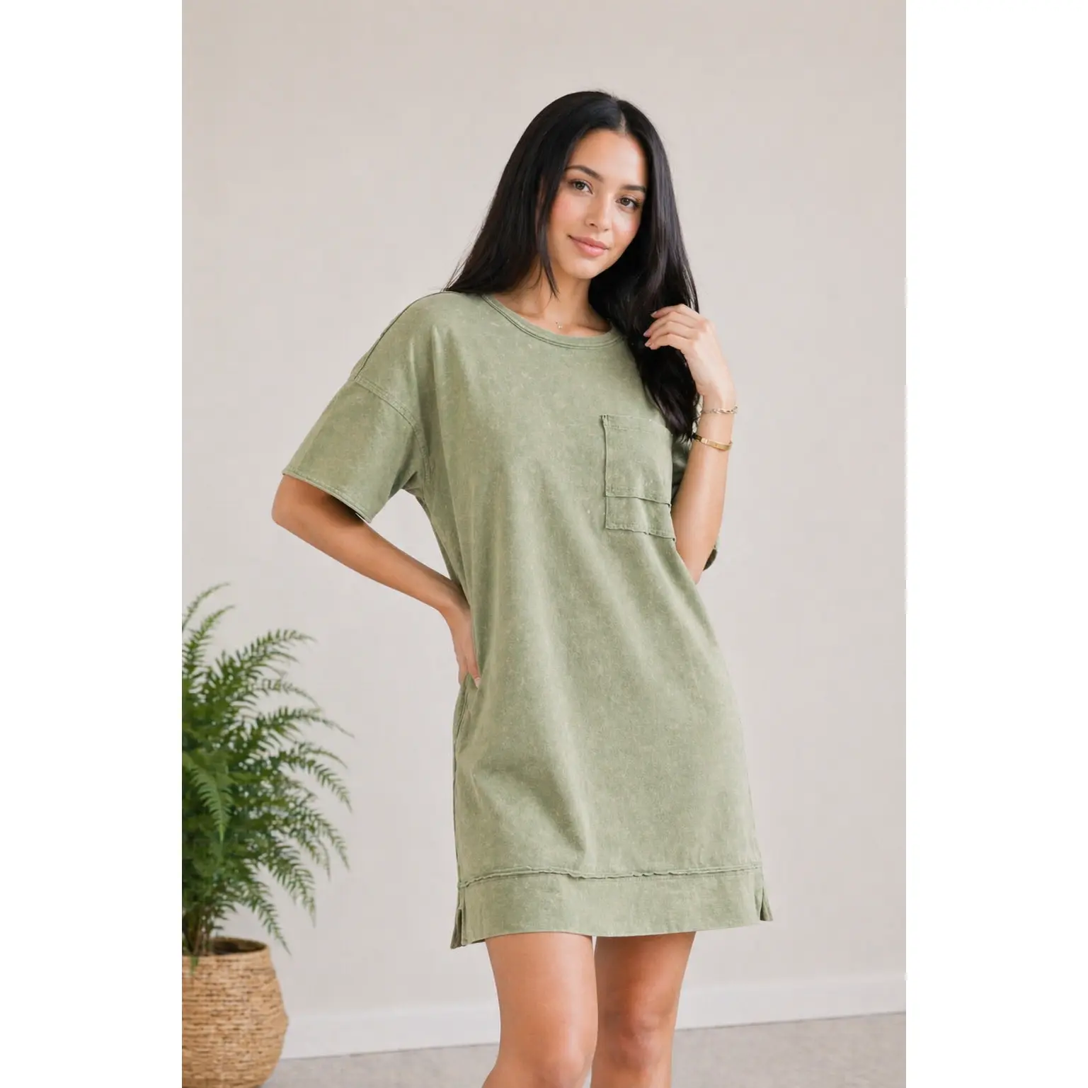 FINAL SALE-Oversized T-shirt Dress- Acid Wash FINAL SALE-Oversized T-shirt Dress- Acid Wash