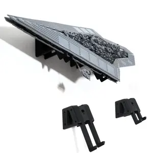 Wall Mount Bracket for Star Wars Super Star Destroyer 10221 – Dual Bracket Secure Display Mount for Collectors