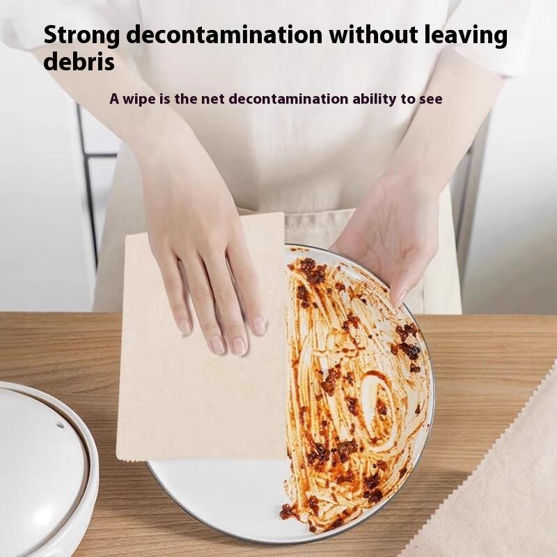 10 Counts Natural Organic Thickened Loofah Dish Cloth – Kitchen Cleaning Sponge, Non-Shedding, Oil-Resistant, Super Absorbent, Eco-Friendly Scrubber for Dishwashing