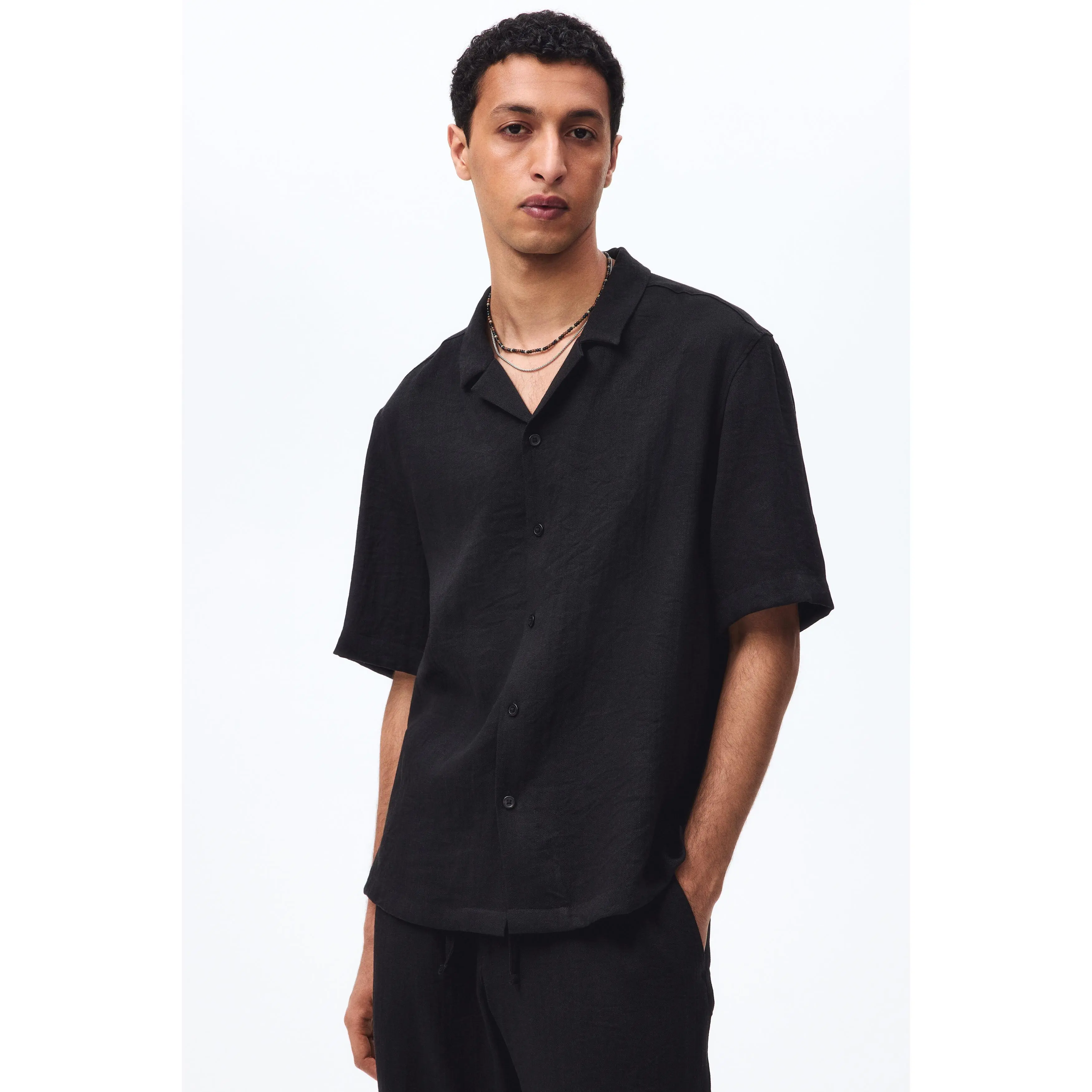 H&M Relaxed Fit Resort shirt