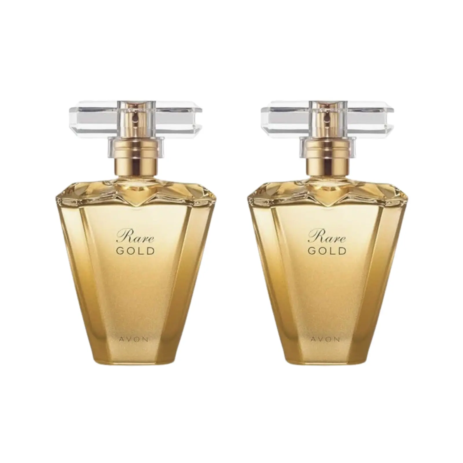 Rare Gold Eau de Parfum Spray for Women | Pack of 2 (1.7 oz / 50ml Each) | Long-Lasting Luxury Perfume