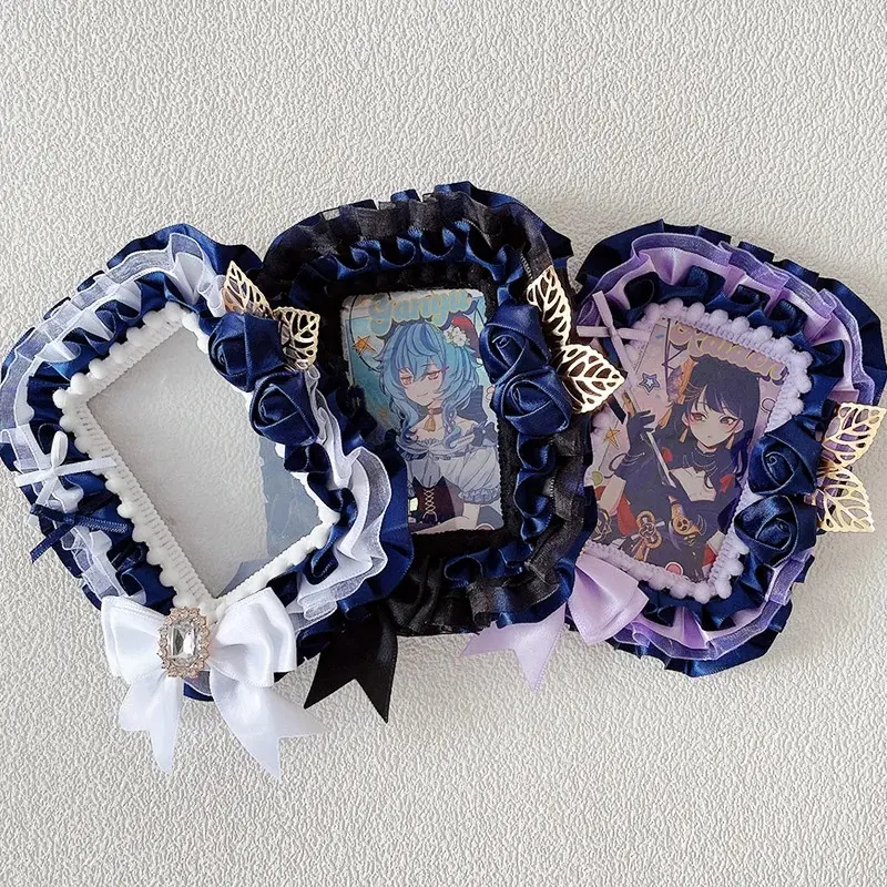 Anime Animation Valley Beauty surrounding diy manual card sleeve material package star small card gooka lace ins card sleeve