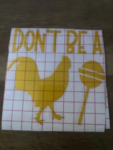 DIY Rooster Sticker, Scrapbooking & Stamping Decal for Toys & Hobbies Projects