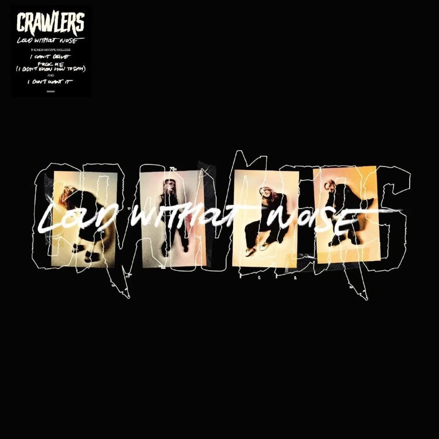 Crawlers English Debut Mixtape 6-Track Band-Recorded Vinyl Record LP for Music Collectors - Loud Without Noise, Vinyl Records, 6-Track Record