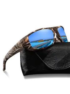 The latest camo pattern sports sunglasses, Outdoor Sports Eyewear, suitable for both men and women, available in multiple colors, offering UV protection, ideal for various outdoor activities, with luxurious design.