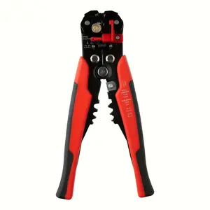 Professional Automatic Wire Stripping Pliers with Metal Cable Cutter and Crimper for Fast Accurate Stripping Cutting and Crimping of Electrical Wires and Cables