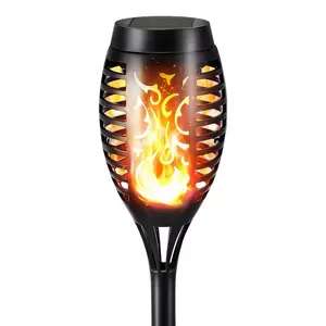 Solar Flame Lights, LED Torch Lights, Outdoor Garden Decorative Lights, Solar Landscape Lights, Lawn Lights