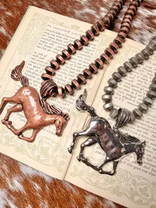 Wild Horses Statement Necklace