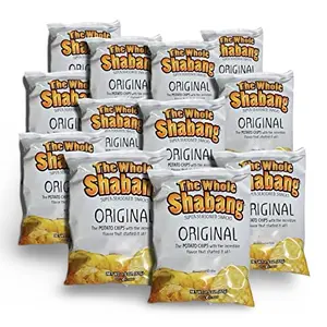 The Whole Shabang Potato Chips by Moon Lodge 1.5 Oz | Original | Pack of 12 The Whole Shabang Potato Chips by Moon Lodge 1.5 Oz | Original | Pack of 12