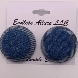 Double Jean Button Studs