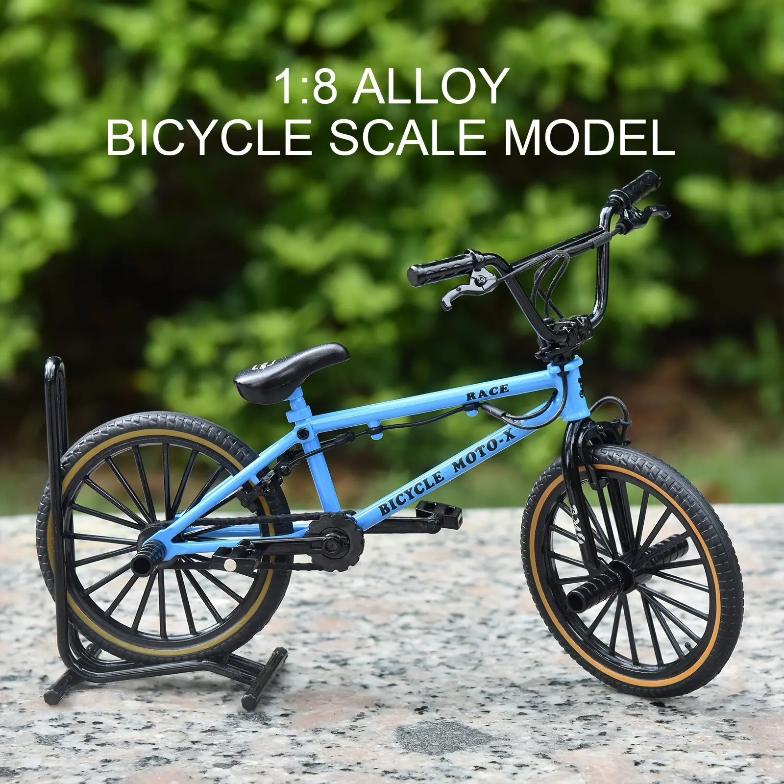 Cycling Enthusiast Gift, New Realistic Miniature Mini Stunt Alloy Bike Model Decorative Ornament, Perfect Decoration for Cyclists, Unique Bicycle Collectible