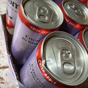 Bloom Sparkling Energy Drink - Natural Caffeine, Zero Sugar, 180mg Caffeine - Antioxidant-Rich with Green Coffee Bean, Green Tea Extract, Prebiotics, 12oz 12 Pack