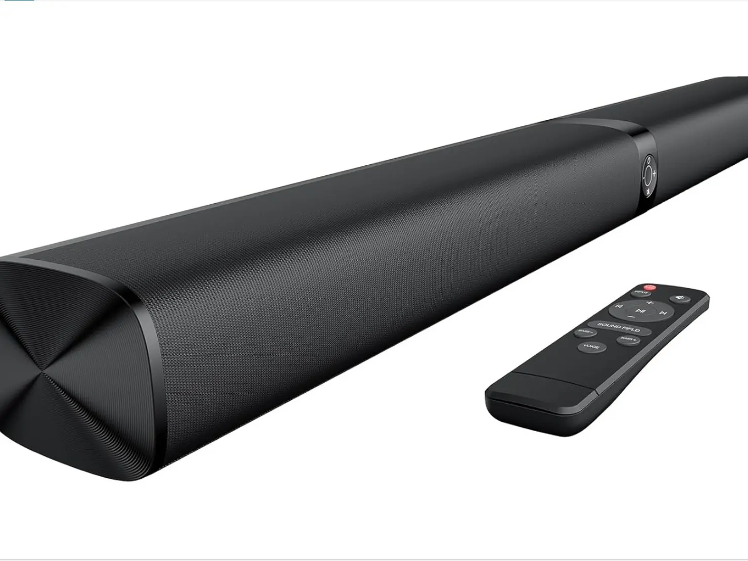 Sound Bar for Smart TV, Soundbar with Bluetooth/ARC/Opt/AUX Connect, Auto Volume Boost, 3 Equalizer Modes, 2 in 1 Detachable Soundbar for TV/PC/Gaming/Projectors Audio Speakers Smartphone