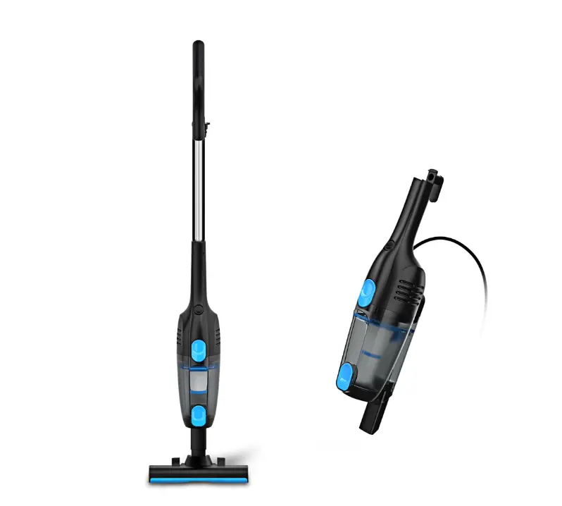 Corded Bagless Upright Cylinder Vacuum Cleaner, Ultra-Lightweight Household Appliance for Hard Floors, Carpets, Pet Hair Cleaning