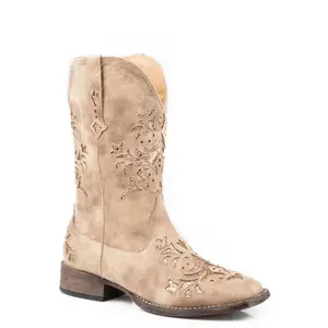 Women's Roper Vintage Beige Faux Leather Boot