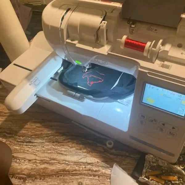 Beginner Embroidery Class.