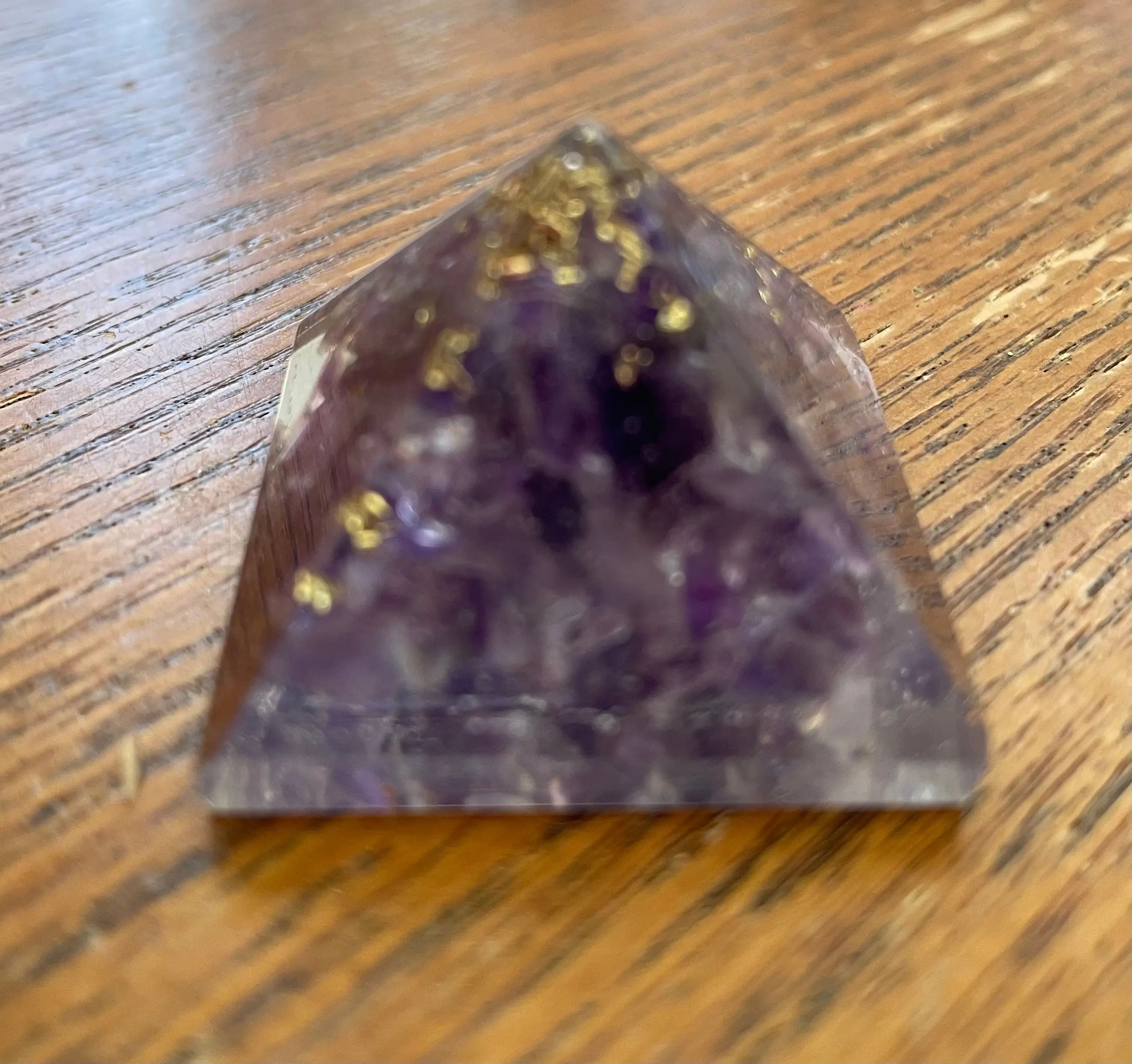 Crown Chakra mini orgonites with Amethyst