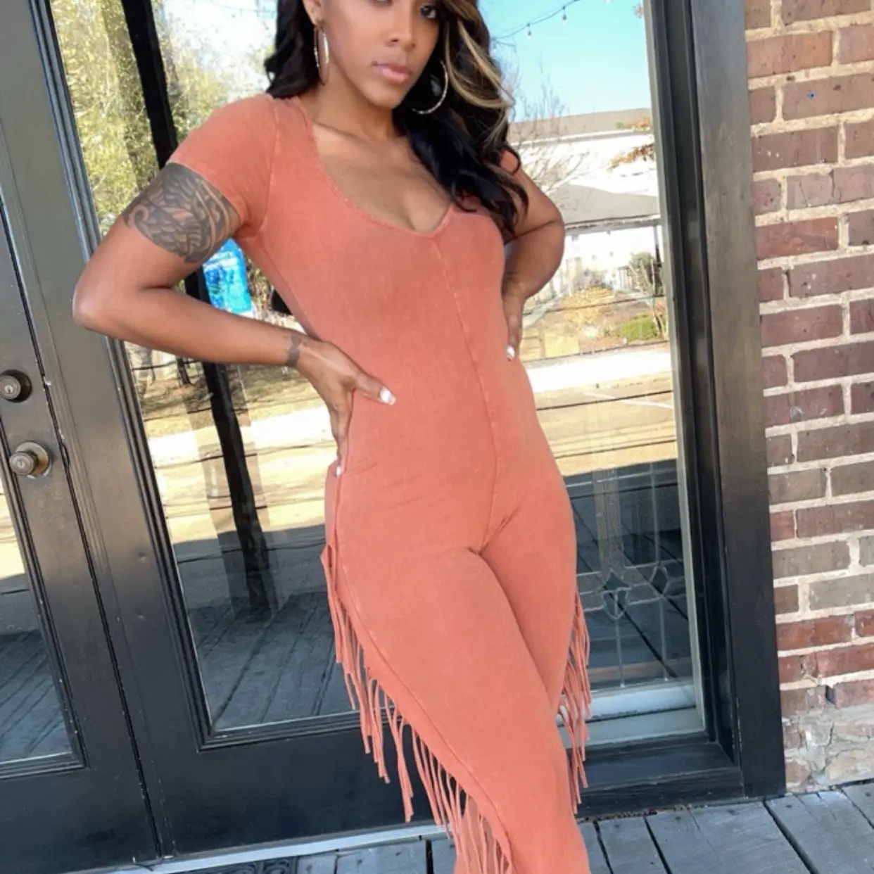 Younique Fringe Jumpsuit Younique Fringe Jumpsuit