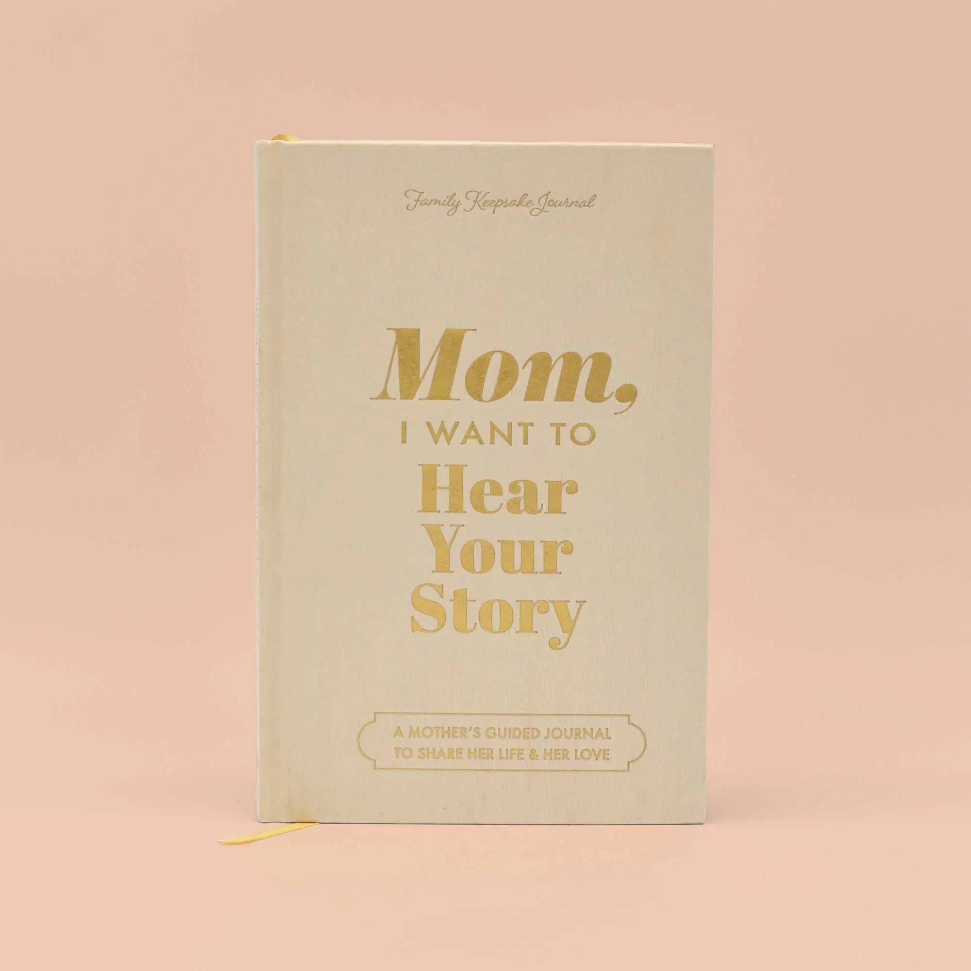 Mom, I Want to Hear Your Story (Heirloom Collection) mother story journal Preserve Mother's Day Gift Special Luxury Edition Prompts