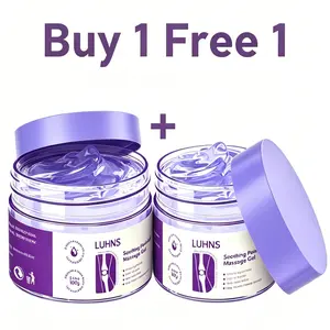 [Buy 1 Get 1 Free]Purple Gel Pain Relief / Joint Care Gel Knee forSevere Knee Arthritis Pain Relief and RelieveShoulder / Neck Muscle Pain, Body CareMassage Cream Gel / Healthcare body oilTherapeutic Therapy