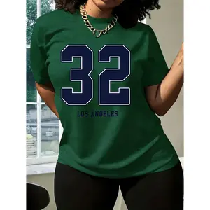 Plus Size Funny Graphic T-Shirt, Oversized Crew Neck Short Sleeve Outfit, All Season Comfort Machine Washable Fashion Tee, Perfect Valentine's Day Gift For Her