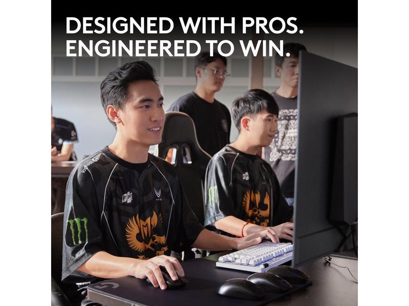 Logitech G PRO X SUPERLIGHT 2 Lightspeed Wireless Gaming Mouse, Lightweight, LIGHTFORCE Hybrid Switches, Hero 2 Sensor, 44,000 DPI, 5 Programmable Buttons, USB-C Charging, PC & Mac