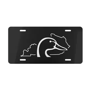 Kentucky Ducks Unlimited License Plate Hunting Waterfowl Conservation Tag