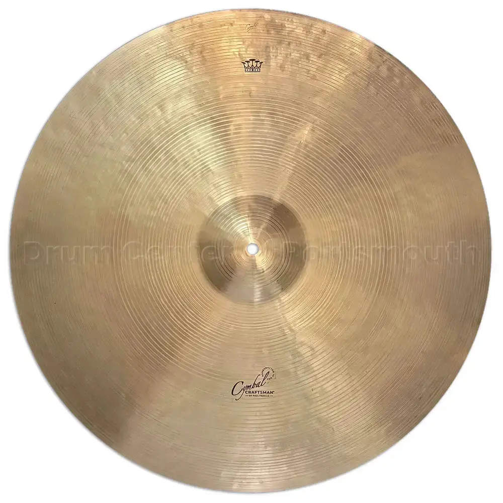 Cymbal Craftsman Dark Vintage Light Ride Cymbal 22" 2326 grams
