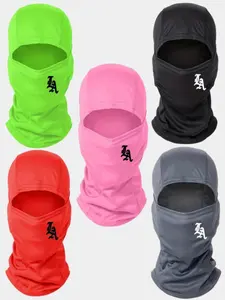 Los Angeles Logo Full Face Outdoor Sports Mask, Breathable & Ultra-Lightweight, Ideal for Cycling/hiking/commute, Quick-Dry, Skin-Friendly Design