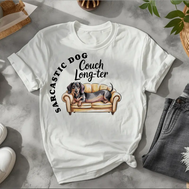 Sarcastic Dog DTF Transfer Sheets – Pet Designs for Tees & Gifts