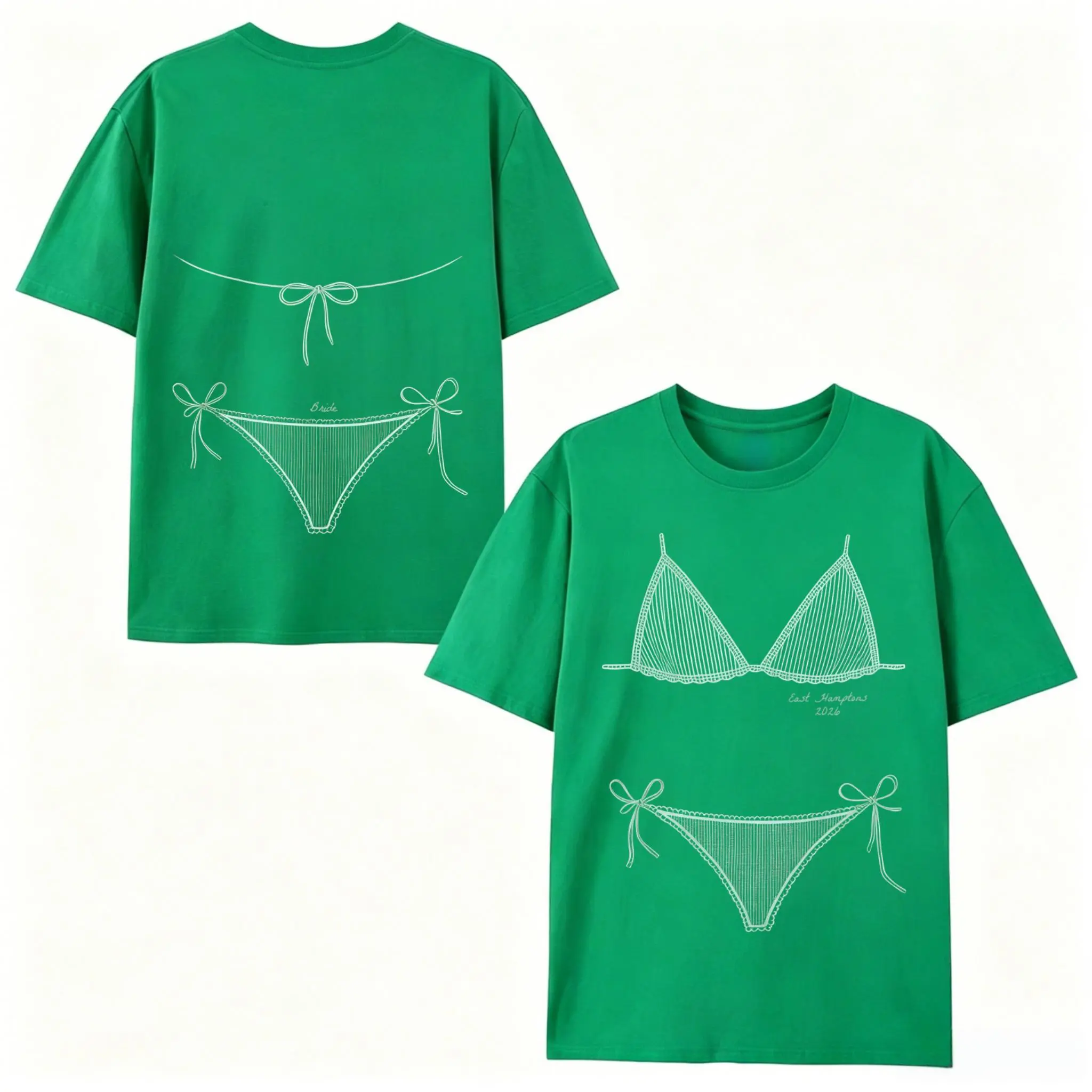 Women's Short-Sleeve Graphic T-Shirt - Coastal Bachelorette Piece for Beach Casual Wear, Featuring Last Toast on the Coast, Bikinis and Martinis, Last Splash, Seashells and Wedding Bells