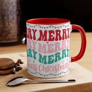 Merry Accent Mugs, Ceramic