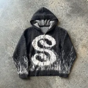 MOHAIR ZIP UP