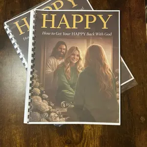 Happy Guidebook - How to Get Your HAPPY Back with God - Inspirational Spiritual Self-Help Book