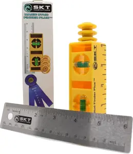 Stud Plus – Stud with & Ruler,-Neodymium Magnets, No Electronics, Includes 3 Magnets & 6" Ruler for TV, Shelves, Art