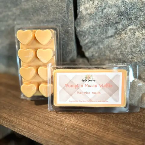 Cozy Winter Scented 8 Cubed Soy Wax Melts Aroma Decor Fragrance Homemade Bean Berry Cookie Marshmallow