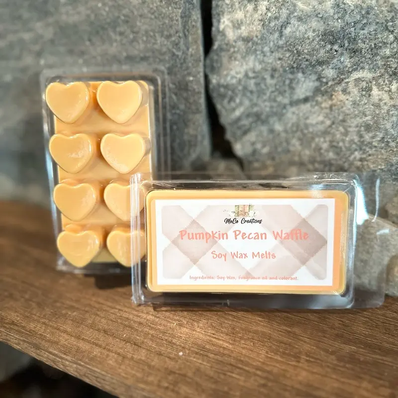 Cozy Winter Scented 8 Cubed Soy Wax Melts Aroma Decor Fragrance Homemade Bean Berry Cookie Marshmallow