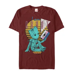 Men's Marvel Guardians of the Galaxy Vol. 2 Groot Tape T-Shirt