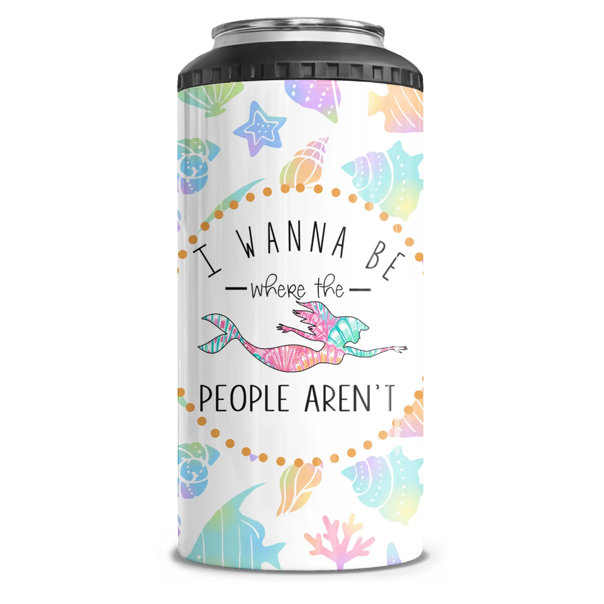Where The People Aren't 4-in-1 Can Cooler Tumbler Combo