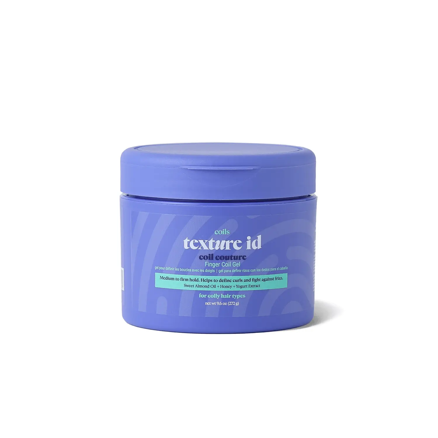 Texture ID Finger Coil Curly Hair Gel, Mild Texture Defining Styler with Styling Hydration to Tame Frizz Texture ID Finger Coil Curly Hair Gel, Mild Texture Defining Styler with Styling Hydration to Tame Frizz