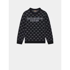 BLACK ALPACA & CASHMERE SWEATER