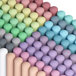 Sidewalk Chalk, 162 Pack 18 Colors Jumbo Chalk Bulk Set For Kids, Great for Family Painting on Sidewalk Wall School Driveway Blackboard Street Playground