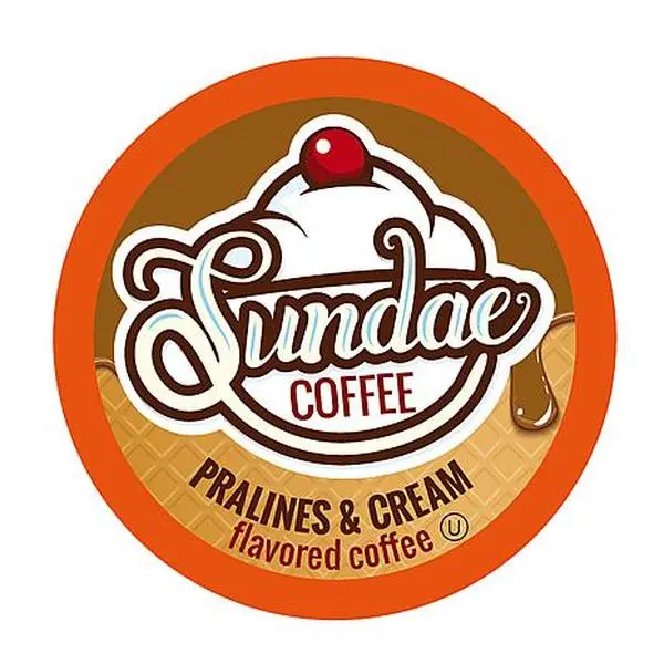 Two Rivers Coffee Sundae Ice Cream Flavored Coffee Pods Butter Pecan 48-Count
