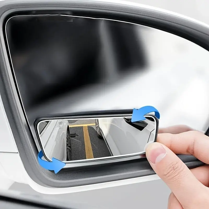 Universal Car Blind Spot Mirror, 2 Counts Wide Angle Adjustable Car Side Mirror, Automotive Car Exterior Accessories for Car, SUV, Truck